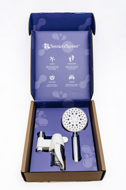 ShowerSpaah and Bubble Showerhead Set