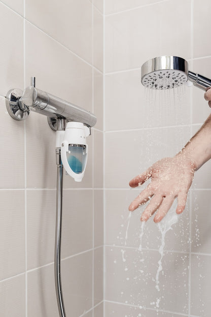 ShowerSpaah and Bubble Showerhead Set
