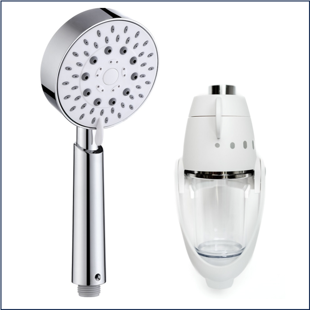 ShowerSpaah and Bubble Showerhead Set
