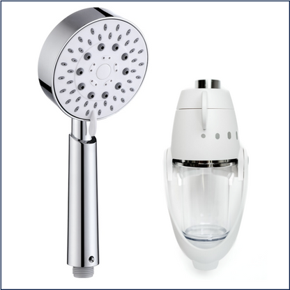 ShowerSpaah and Bubble Showerhead Set