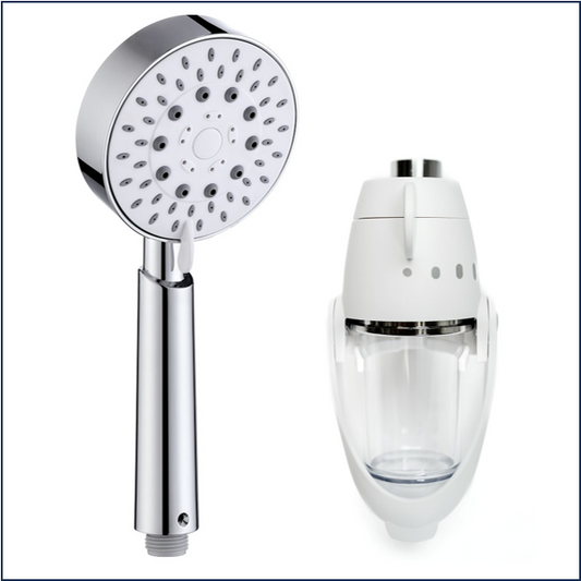 ShowerSpaah and Bubble Showerhead Set
