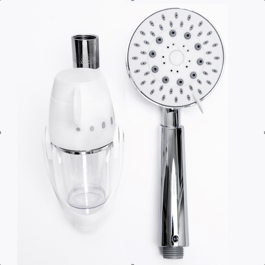 ShowerSpaah and Bubble Showerhead Set